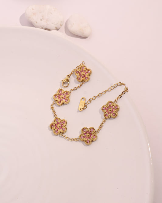 Daisyspell Waterproof Daisy Chain Bracelet 🌼