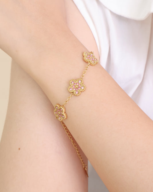 Daisyspell Waterproof Daisy Chain Bracelet 🌼